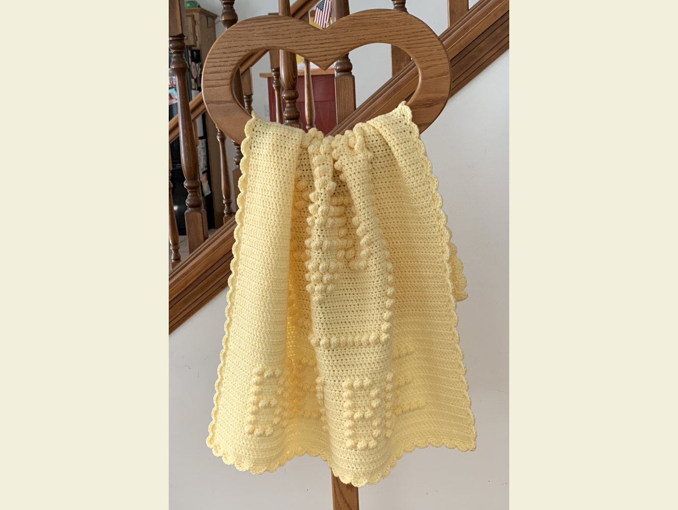 Crochet Baby Blanket - Bee Happy Baby Bee - Fast & Easy - INSTANT DOWNLOAD