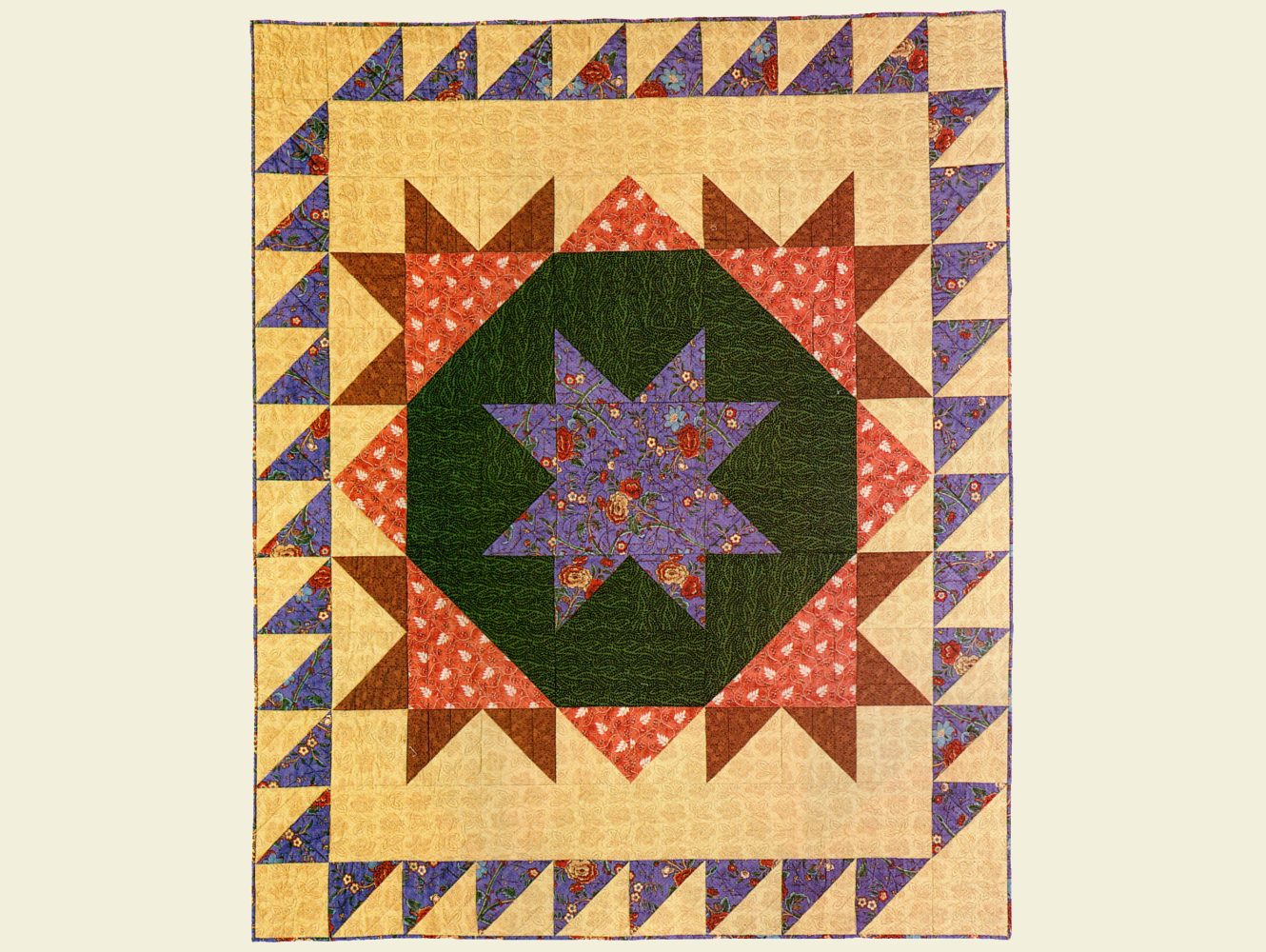 Vintage Quilt Pattern Two One Block Wonder Quilt Patterns - Fast, Fun & Easy - PDF Instant Digital Download