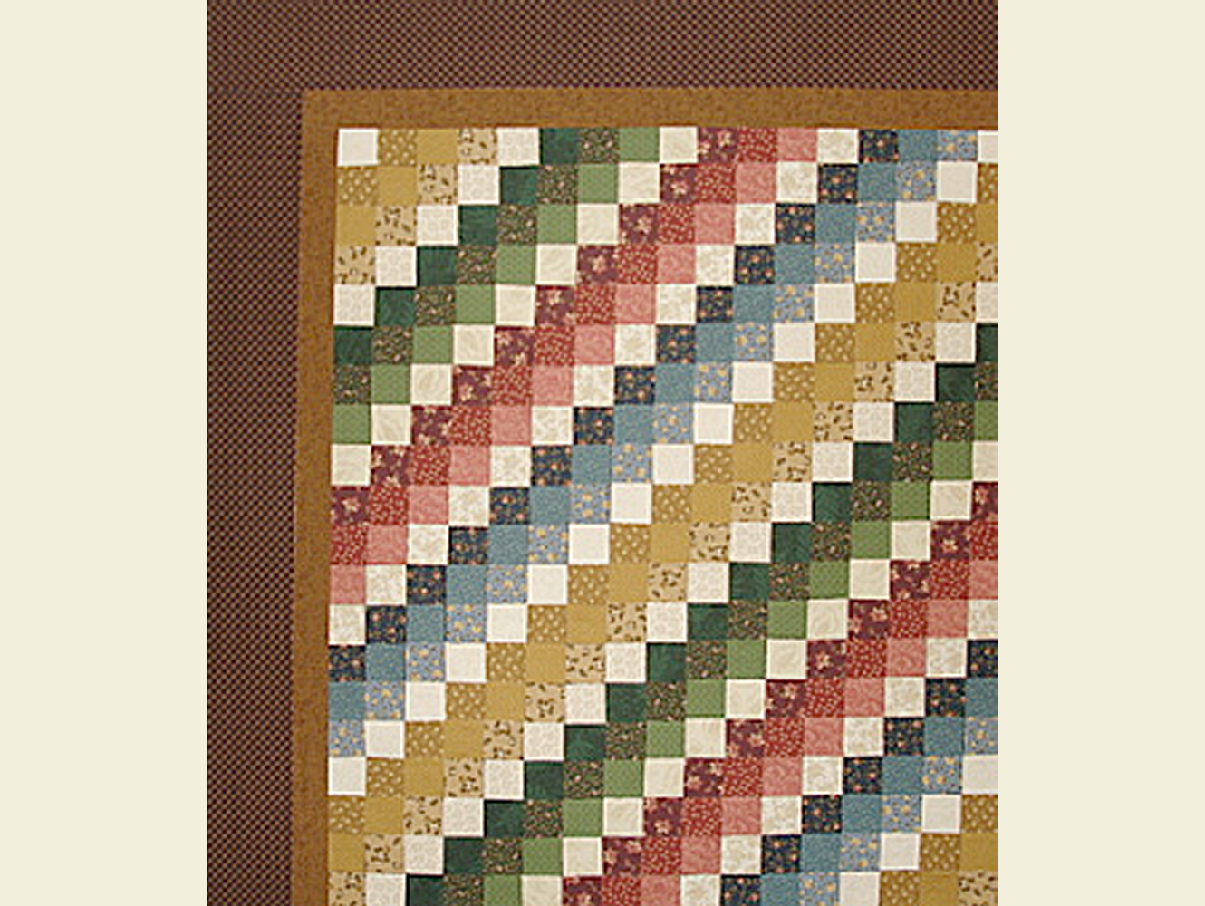 Shades of Color Trip Around The World Quilt Pattern - INSTANT DOWNLOAD