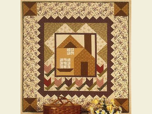 Tulip House Quilt Kit w/ Rare & Out of Print Thimbleberries Fabrics